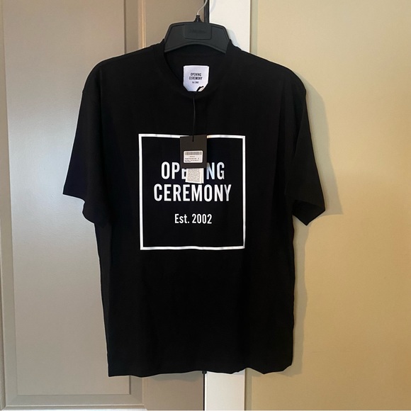 Opening Ceremony Black Logo T shirt Unisex Small - Picture 1 of 3